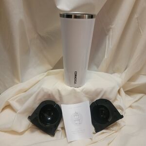Corkcicle White Invisiball Tumbler